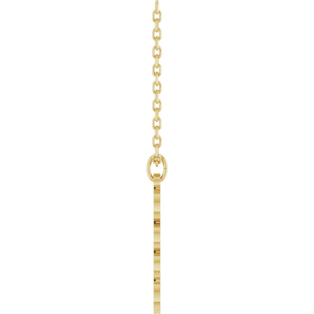 14K Yellow Petite 2028 18" Necklace