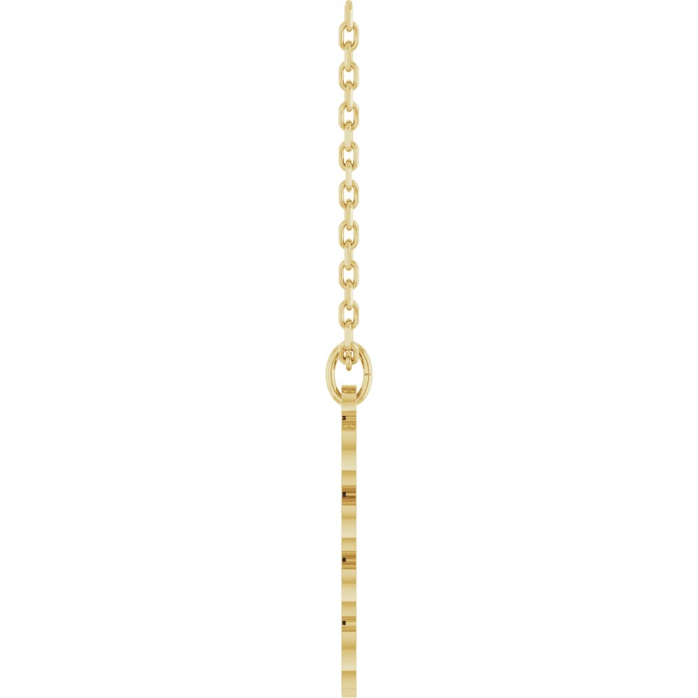 14K Yellow Petite 2028 18" Necklace