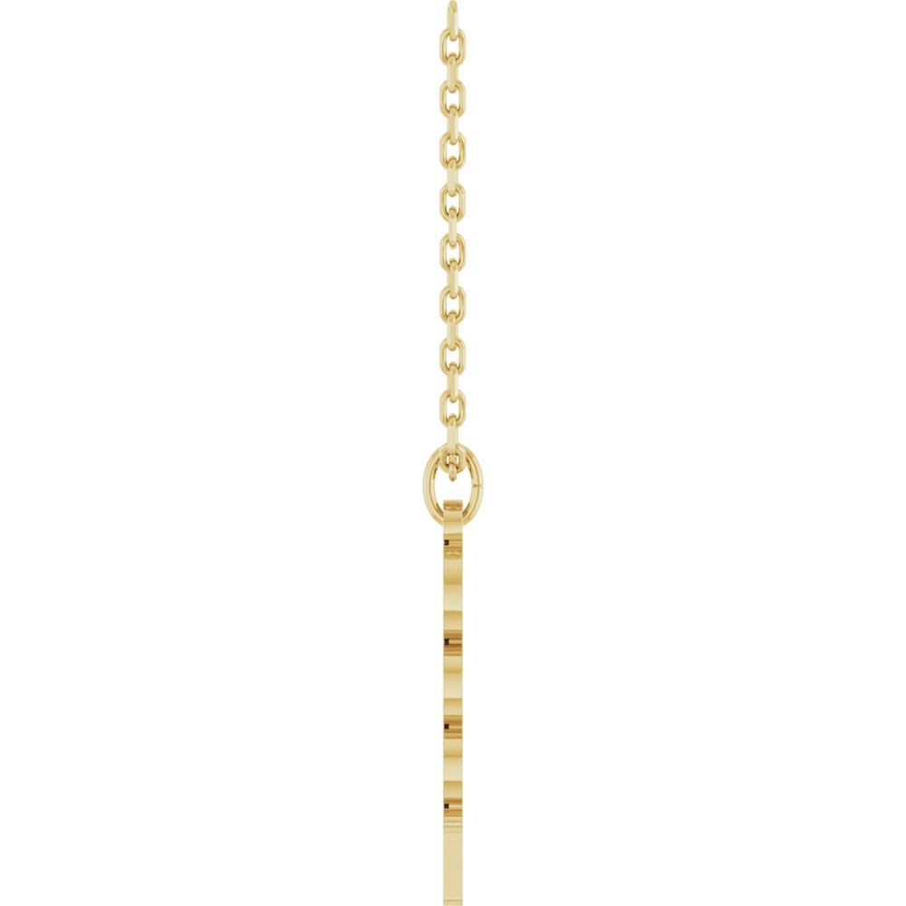 14K Yellow Petite 2027 18" Necklace