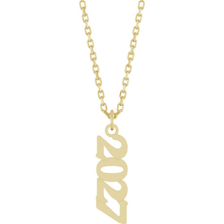 14K Yellow Petite 2027 18" Necklace