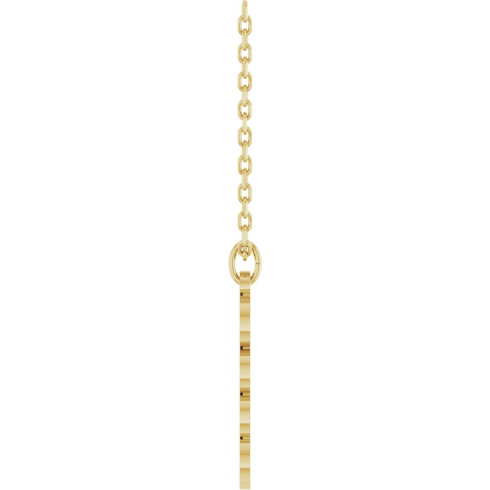 14K Yellow Petite 2029 18" Necklace