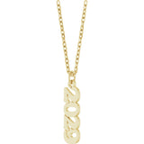 14K Yellow Petite 2029 18" Necklace