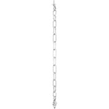 Sterling Silver Engravable Oval 7" Bracelet