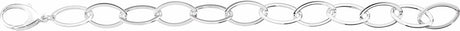 Sterling Silver 11.2 mm Cable 8" Bracelet