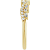 14K Yellow Gold 1/3 CTW Lab-Grown Diamond Anniversary Band