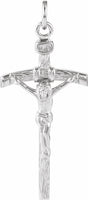 Sterling Silver Crucifix Pendant