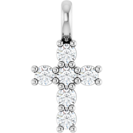 14K White Gold 1/6 CTW Lab-Grown Diamond Pendant
