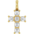 14K Yellow 1/3 CTW Lab-Grown Diamond Pendant
