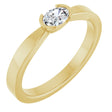 14K Yellow Gold 1/4 CTW Lab-Grown Diamond Ring