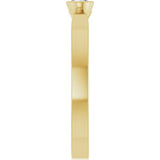 14K Yellow 1/4 CT Natural Diamond Ring