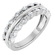 14K White Gold 1/2 CTW Lab-Grown Diamond Anniversary Band