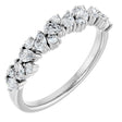 14K White Gold 5/8 CTW Lab-Grown Diamond Anniversary Band