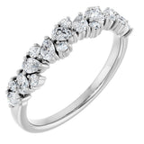 14K White Gold 5/8 CTW Lab-Grown Diamond Anniversary Band