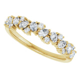 14K Yellow Gold 5/8 CTW Lab-Grown Diamond Anniversary Band