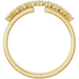 14K Yellow 1/6 CTW Natural Diamond Anniversary Band