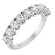 14K White 1 1/4 CTW Lab-Grown Diamond Anniversary Band