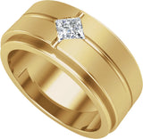 14K Yellow 1/2 CTW Lab-Grown Diamond Band