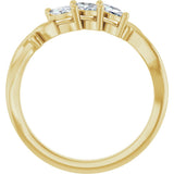14K Yellow Gold 1/2 CTW Natural Diamond Anniversary Band