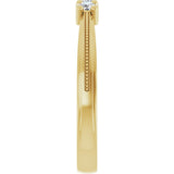 14K Yellow Gold 1/5 CTW Natural Diamond Anniversary Band