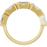 14K Yellow Gold 3 1/4 CTW Lab-Grown Diamond Anniversary Band