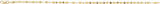 14K Yellow Gold 2.7 mm Mirror 7 1/2" Chain