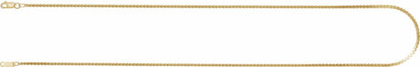14K Yellow Gold 1.7 mm Serpentine 16" Chain