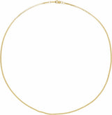 14K Yellow Gold-Filled 1.7 mm Serpentine 16" Chain