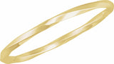 14K Yellow Twisted 7 1/2" Bangle Bracelet