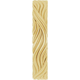 14K Yellow Gold 4.2 mm Sculptural Band Size 7