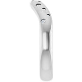 14K White Gold .08 CTW Lab-Grown Diamond Contour Band