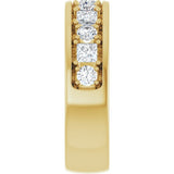 14K Yellow Gold 1 1/3 CTW Lab-Grown Diamond Band