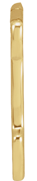 14K Yellow Mama Bear Necklace Center