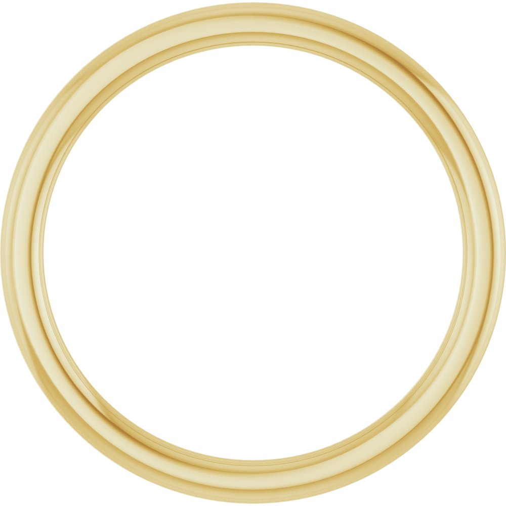 14K Yellow Gold 1.5 mm Comfort-Fit European-Style Band Size 4.5