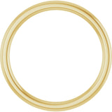 14K Yellow 1.5 mm Comfort-Fit Standard Weight European-Style Band Size 5