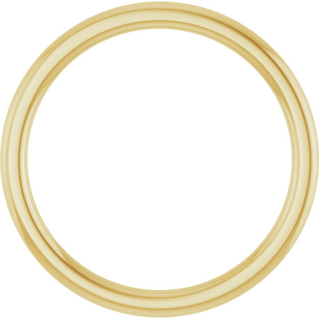 18K Yellow 1.5 mm Comfort-Fit European-Style Band Size 7