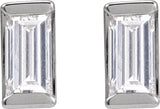 14K White 1/4 CTW Natural Diamond Stud Earrings