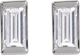 14K White Gold 1/4 CTW Natural Diamond Stud Earrings