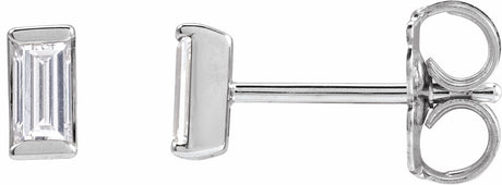 14K White Gold 1/4 CTW Natural Diamond Stud Earrings