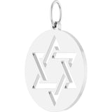 Sterling Silver Star of David Pendant