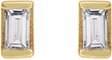 14K Yellow .05 CTW Natural Diamond Stud Earrings