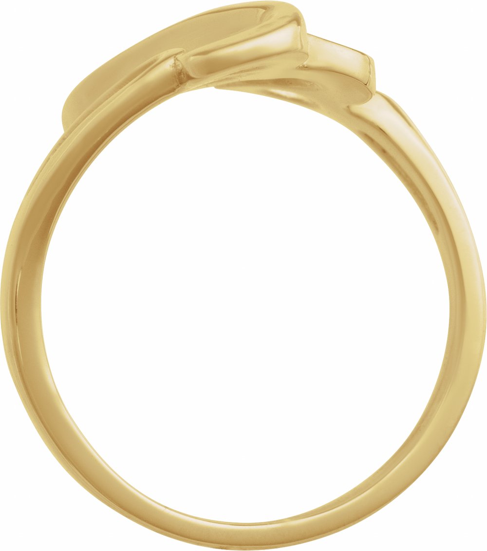 14K Yellow Freeform Ring