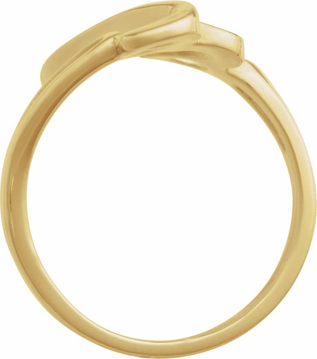 14K Yellow Freeform Ring