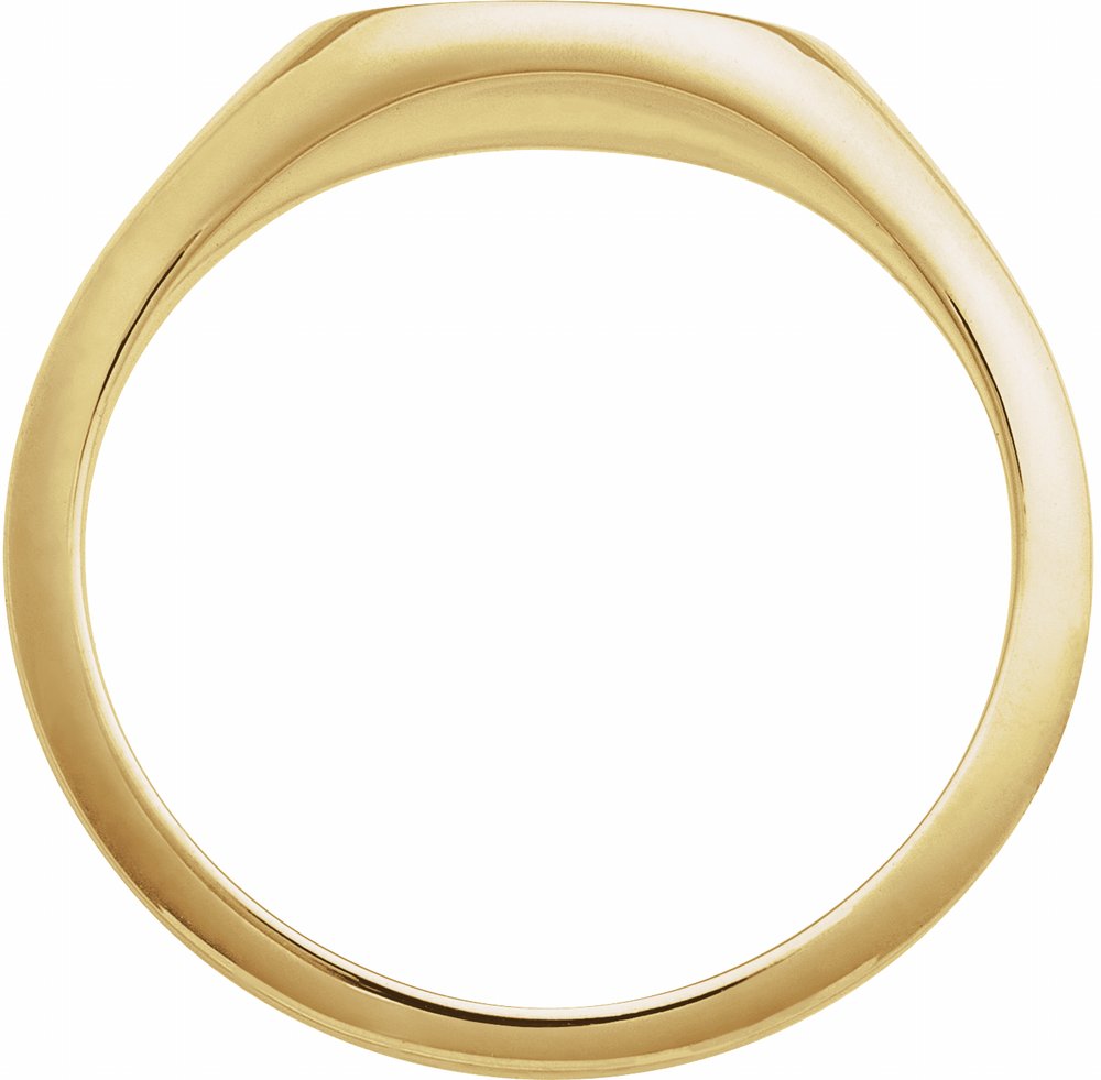 14K Yellow Gold Intaglio Bee Signet Ring