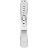 14K White Gold 1/4 CTW Lab-Grown Diamond Band