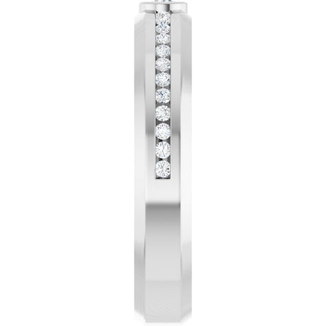 14K White Gold 1/4 CTW Lab-Grown Diamond Band