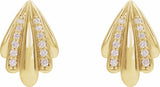 14K Yellow 1/5 CTW Natural Diamond Earrings