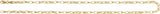 14K Yellow Gold 3.9 mm Puffed Oval Cable 18" Chain
