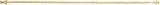 14K Yellow Gold Geometric Line 7" Bracelet