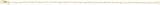 14K Yellow Gold 1.9 mm Heart 7" Chain