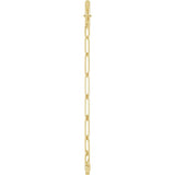 14K Yellow Gold Charm 7" Bracelet